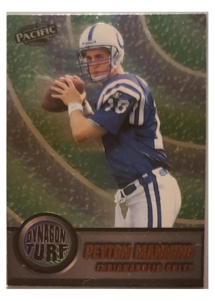 1998 Pacific PEYTON MANNING #8 card
