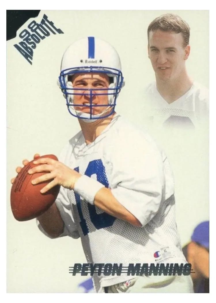1998 Playoff Absolute Peyton Manning #165 card