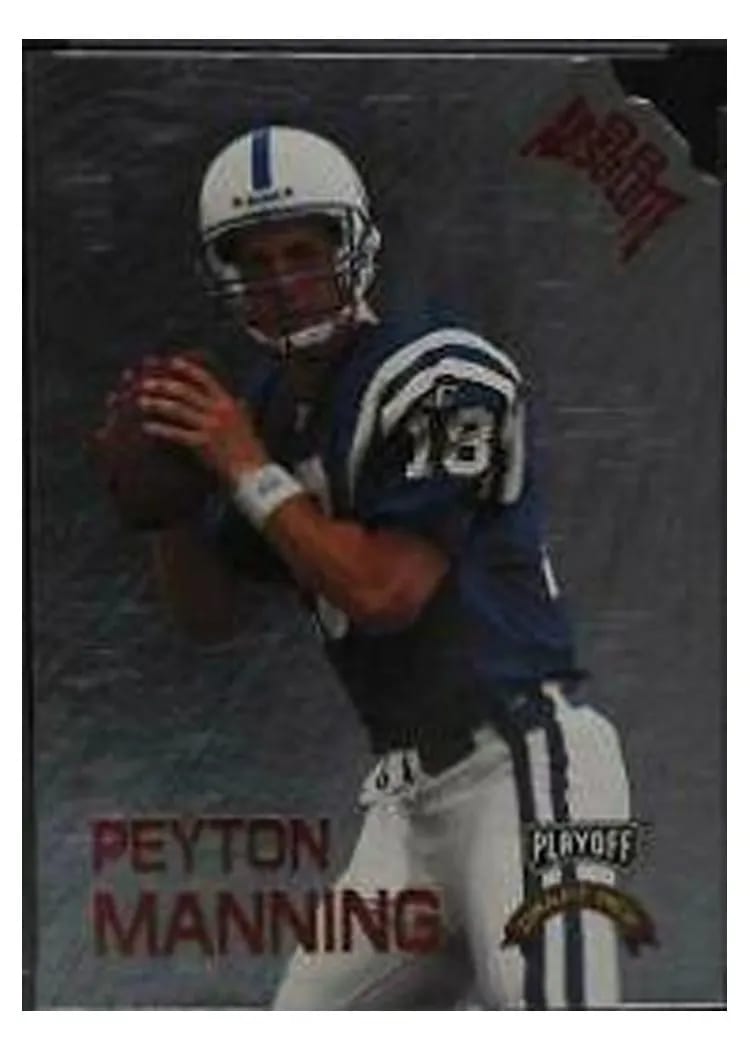 1998 Playoff Absolute Draft Picks Peyton Manning #1 card