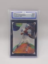 1998 Skybox E X2001 Stardate Peyton Manning #15S card