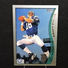 1998 Topps Season Opener Peyton Manning #1 card