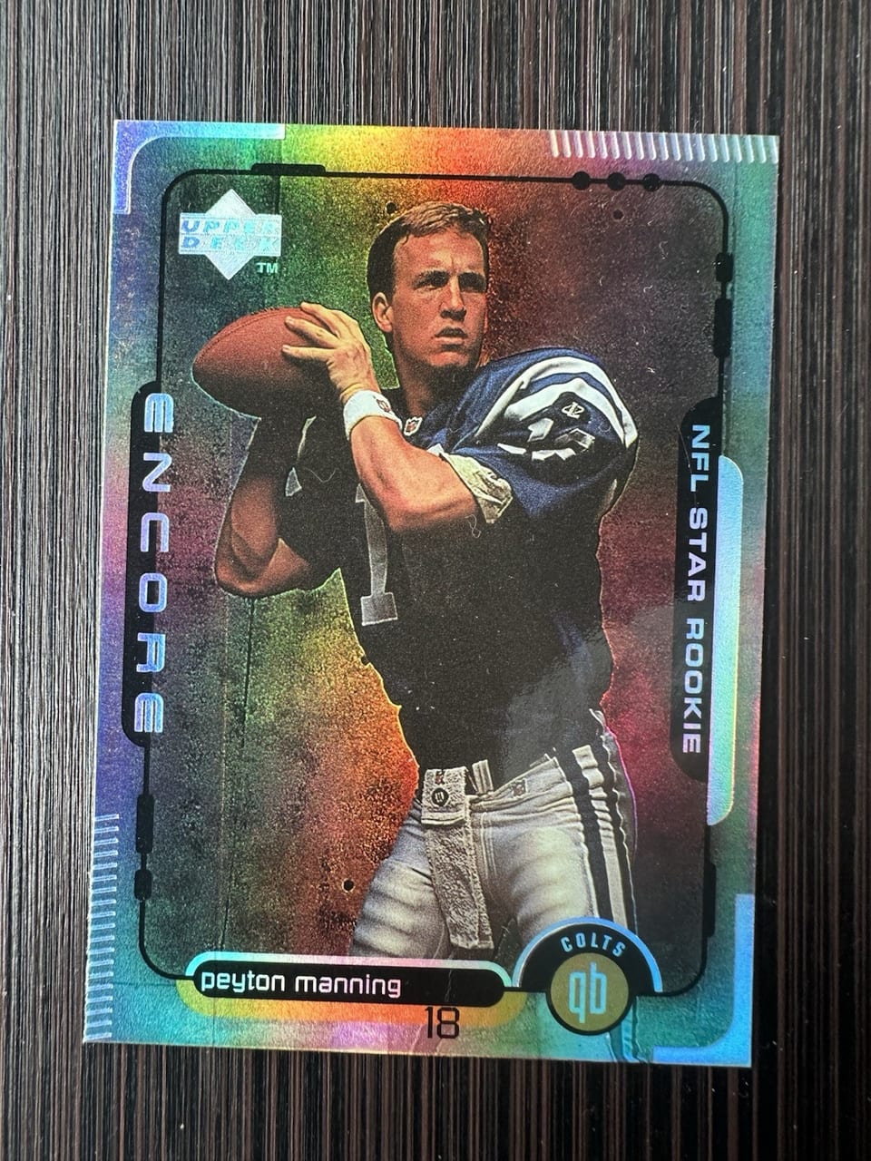 1998 Upper Deck Encore Peyton Manning #1 card