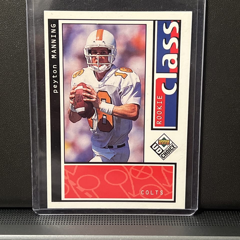 1998 Upper Deck UD Choice Peyton Manning #193 card