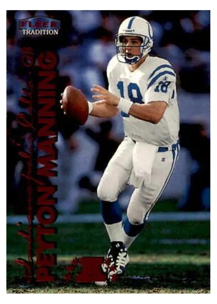 1999 Fleer Peyton Manning #2 card