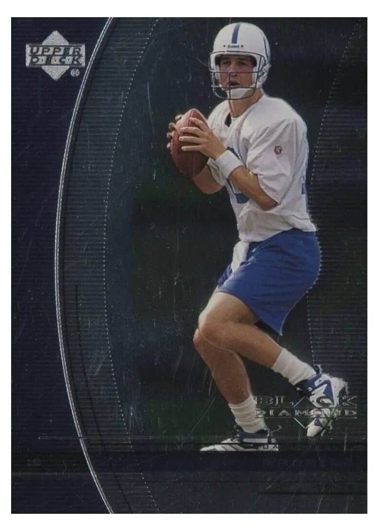1999 Upper Deck Black Diamond Peyton Manning #45 card