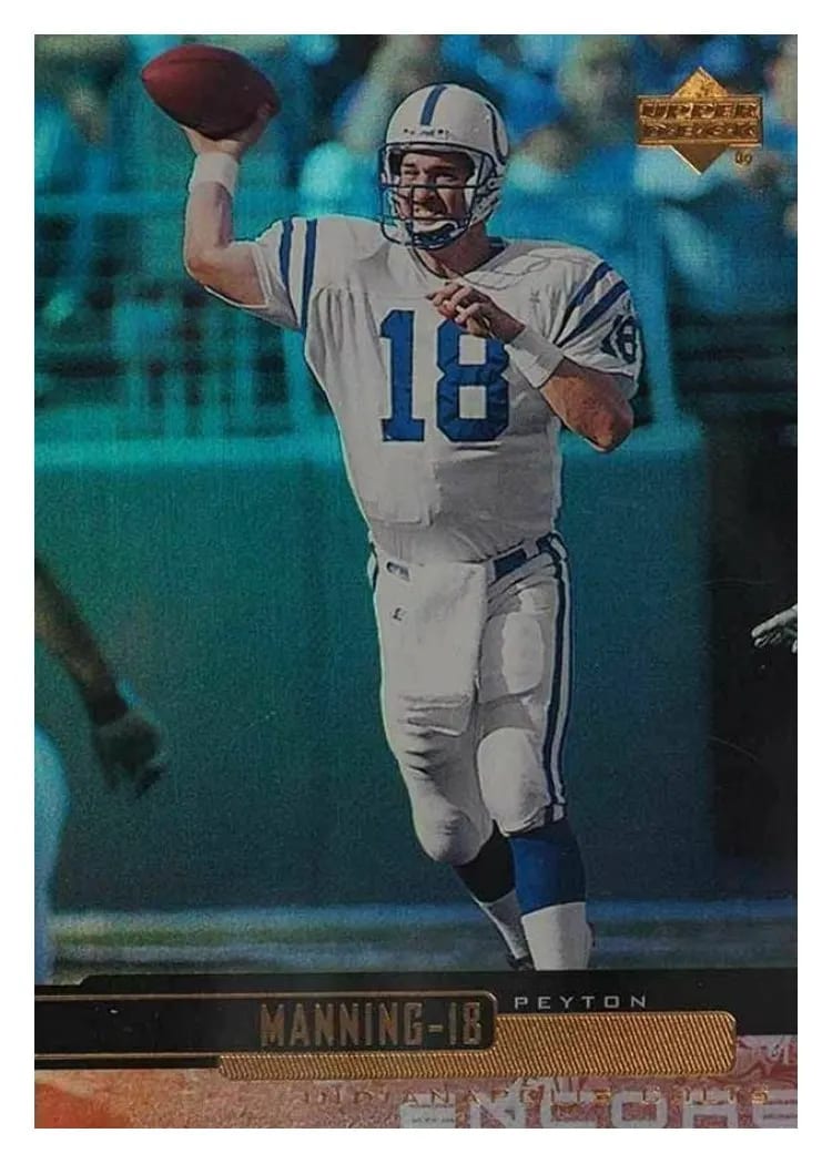 1999 Upper Deck Encore Peyton Manning #71 card
