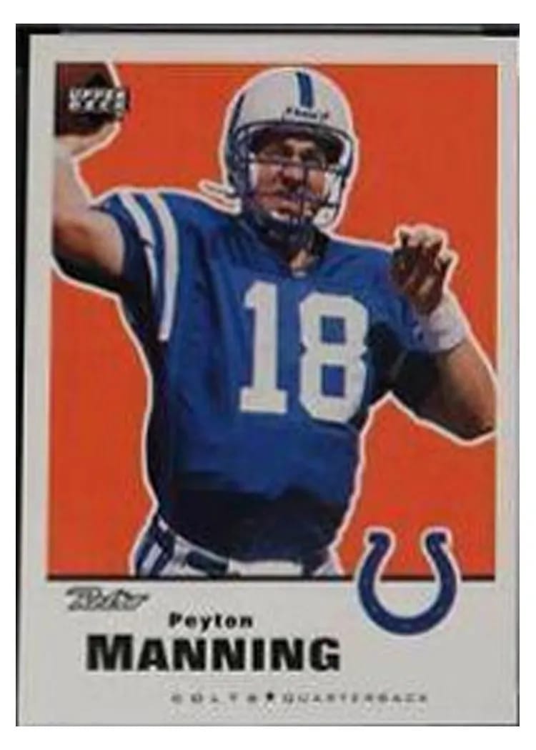 1999 Upper Deck Retro Peyton Manning #63 card