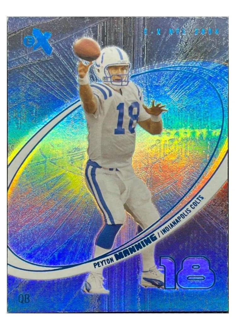 2000 Fleer E X Peyton Manning Essential Cred. Now #26 card