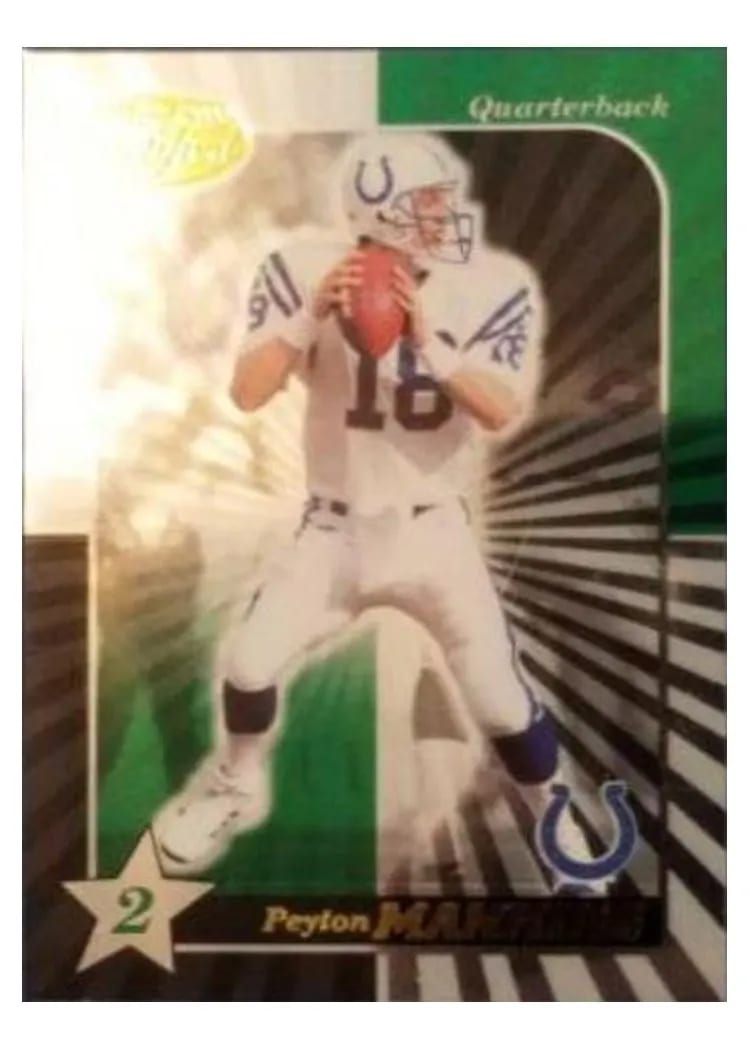 2000 Leaf Certified Peyton Manning #121 card