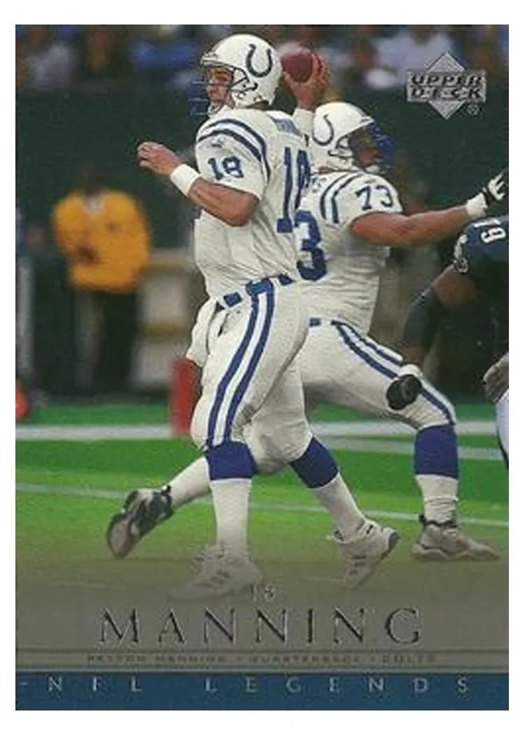 2000 Upper Deck Legends Peyton Manning #26 card
