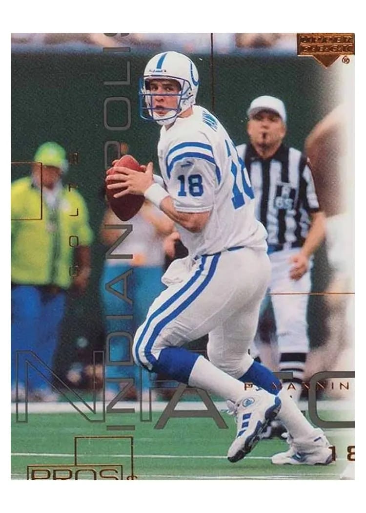 2000 Upper Deck Pros & Prospects Peyton Manning #34 card