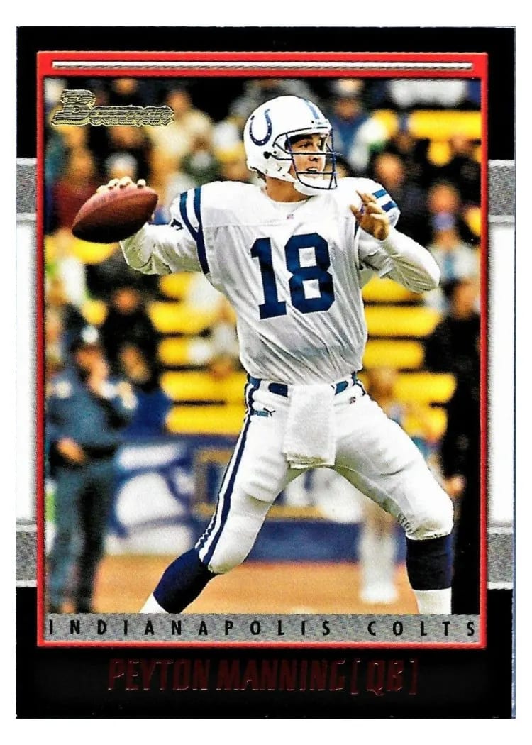 2001 Bowman Peyton Manning #67 card