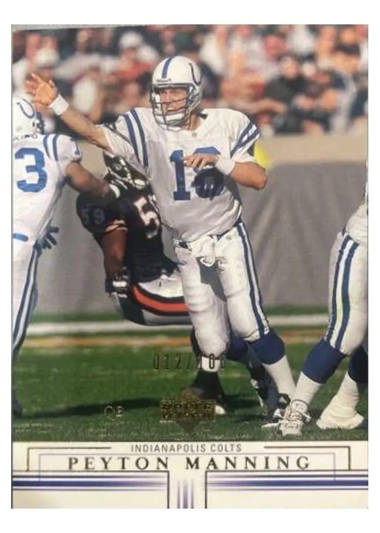 2001 Upper Deck Peyton Manning #68 card
