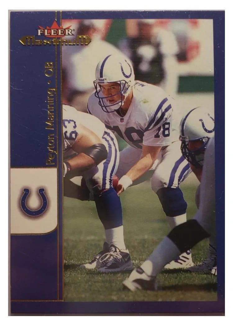 2002 Fleer Maximum PEYTON MANNING card