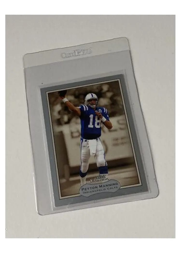 2003 Fleer Showcase Peyton Manning #86 card