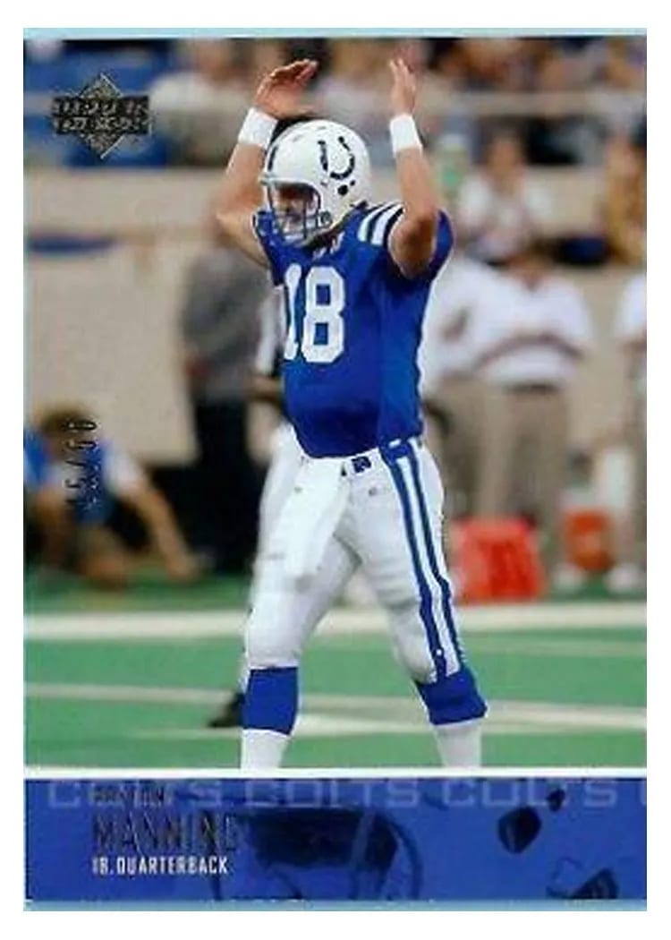 2003 Upper Deck Peyton Manning #51 card