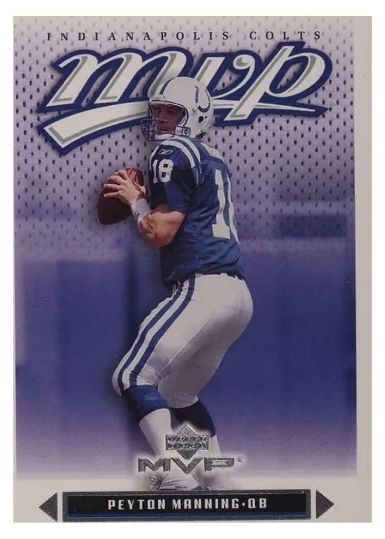 2003 Upper Deck MVP Peyton Manning #89 card