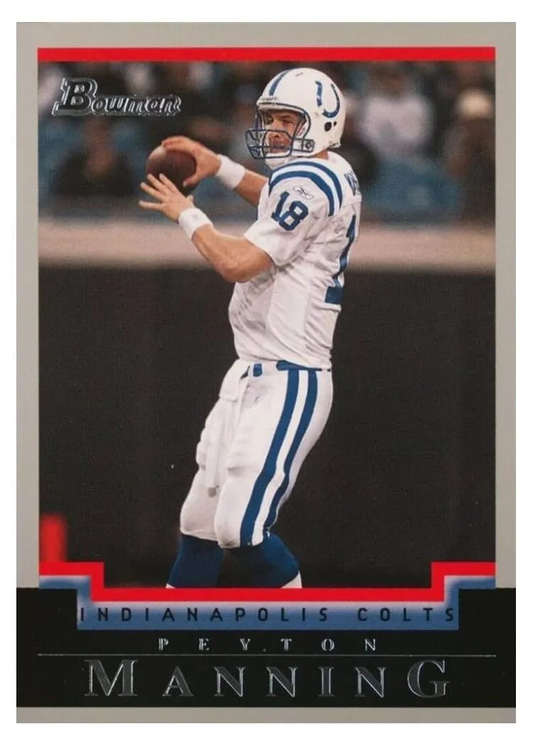 2004 Bowman Peyton Manning #75 card