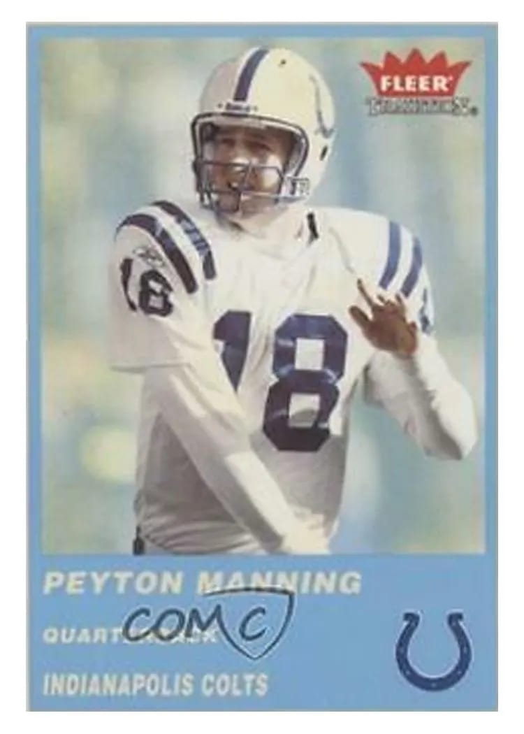 2004 Fleer Tradition Peyton Manning #46 card