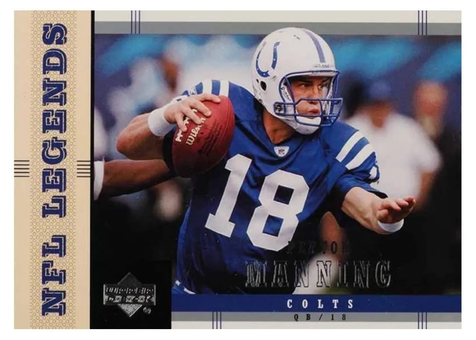2004 Upper Deck Legends Peyton Manning #39 card