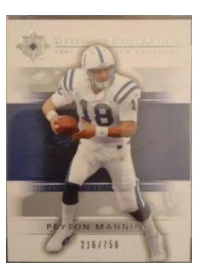 2004 Upper Deck Ultimate Collection Peyton Manning #27 card