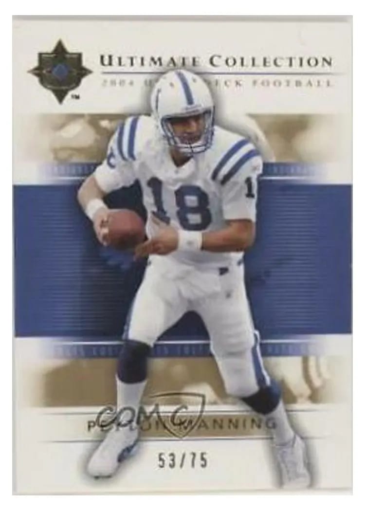 2004 Upper Deck Ultimate Collection Peyton Manning #27 card