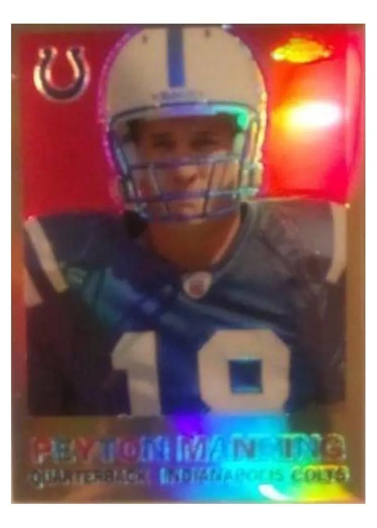 Peyton Manning, 2005 Topps Chrome Throwbacks