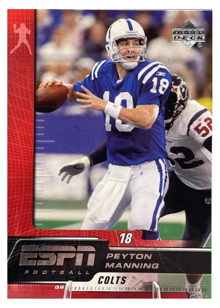 2005 Upper Deck ESPN Peyton Manning #42 card
