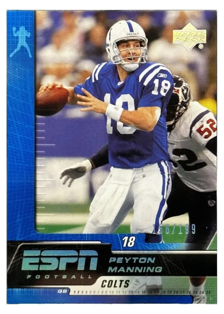 2005 Upper Deck ESPN Peyton Manning #42 card