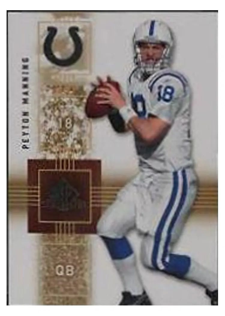 2007 SP Chirography Peyton Manning #41 card