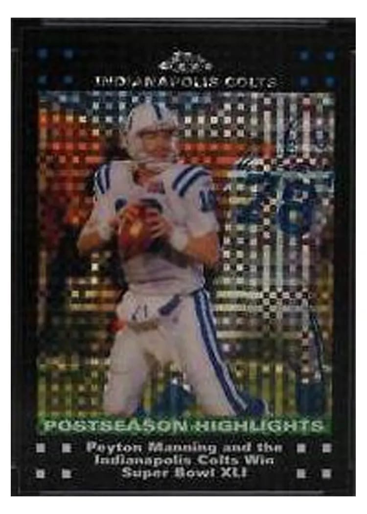 2007 Topps Chrome Peyton Manning #TC53 card