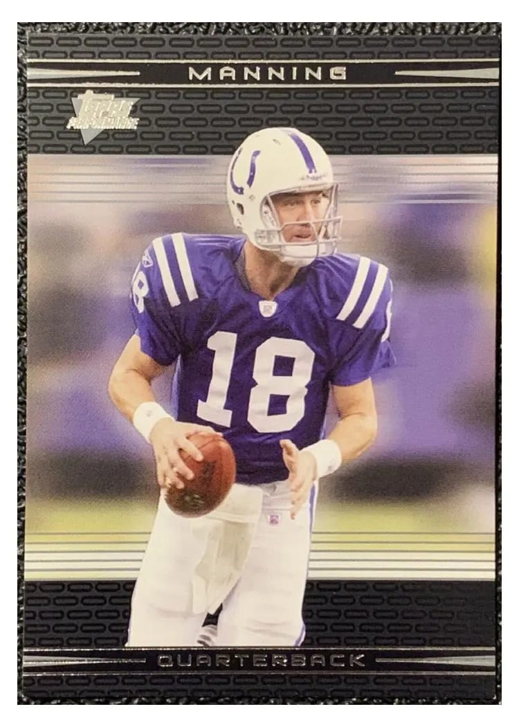 2007 Topps Performance Peyton Manning #2 card