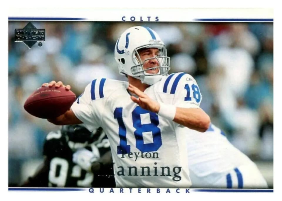 2007 Upper Deck Peyton Manning #79 card