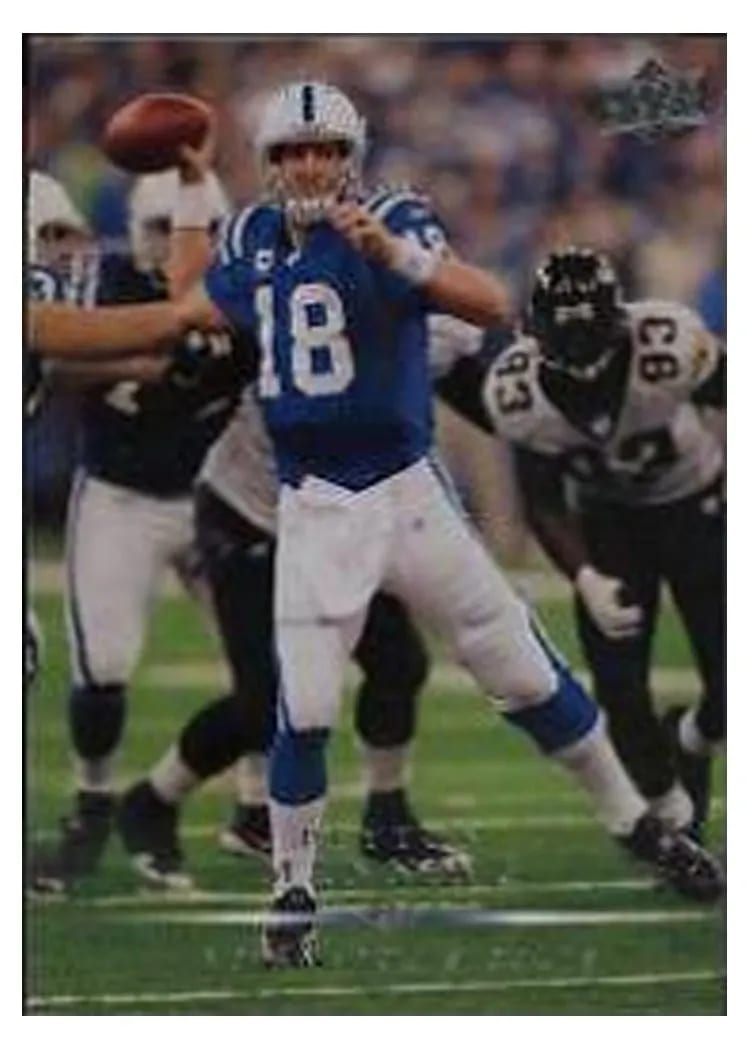 2008 Upper Deck Peyton Manning #80 card