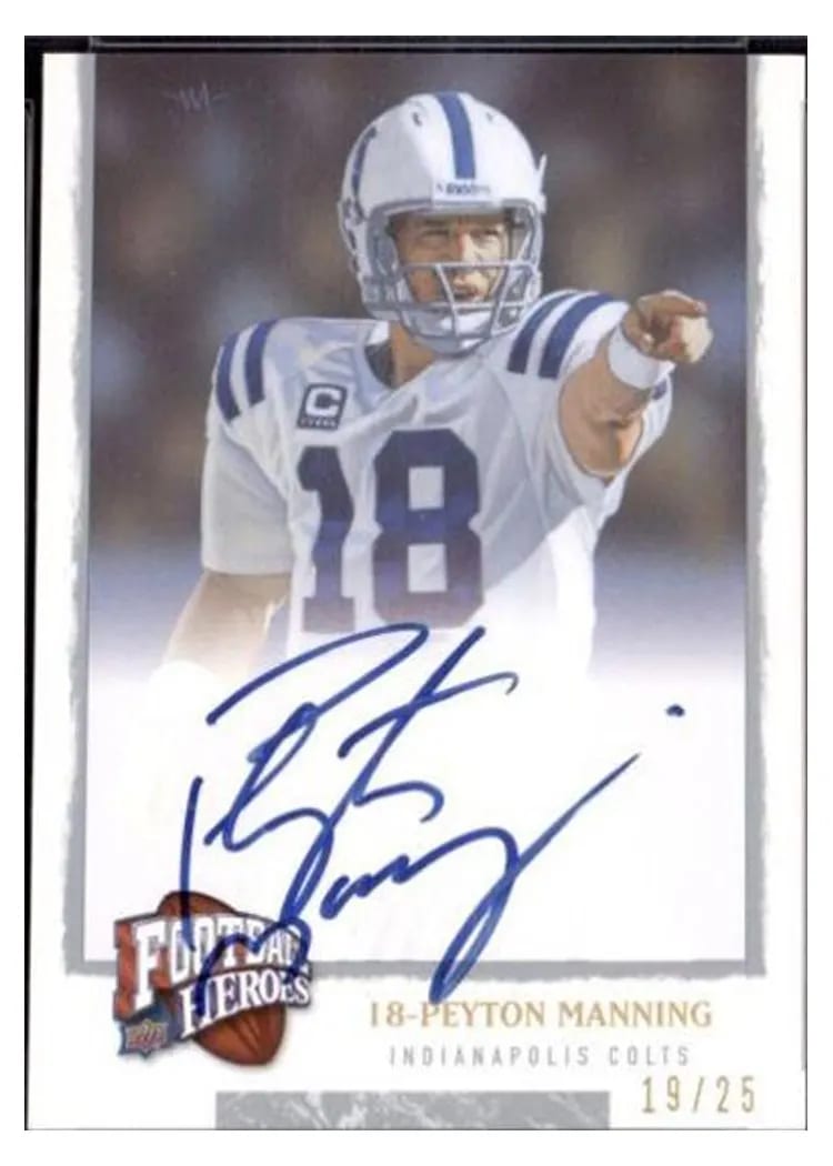 2008 Upper Deck Heroes Peyton Manning #77 card