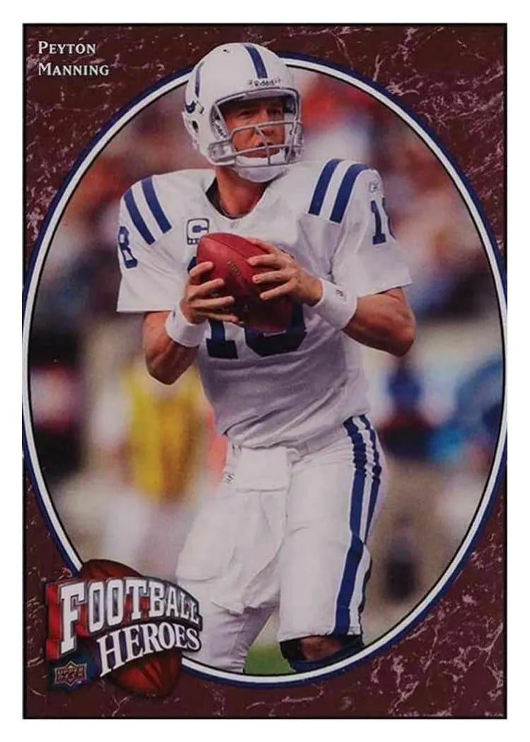 2008 Upper Deck Heroes Peyton Manning #80 card