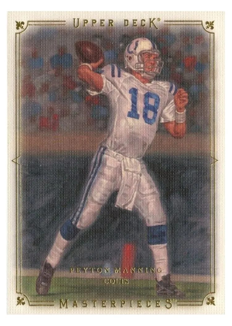 2008 Upper Deck Masterpieces Peyton Manning #68 card
