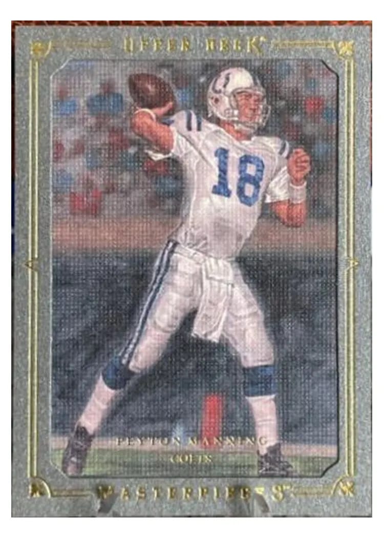 2008 Upper Deck Masterpieces Peyton Manning #68 card