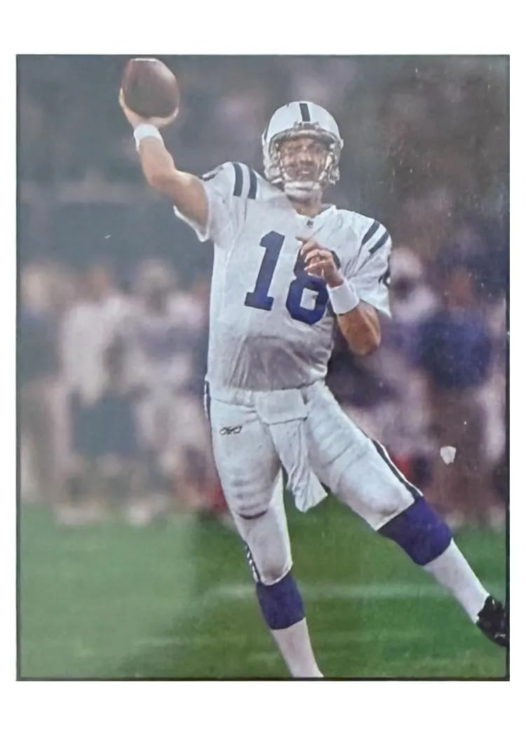 2008 Upper Deck Masterpieces Peyton Manning #HPC-24 card