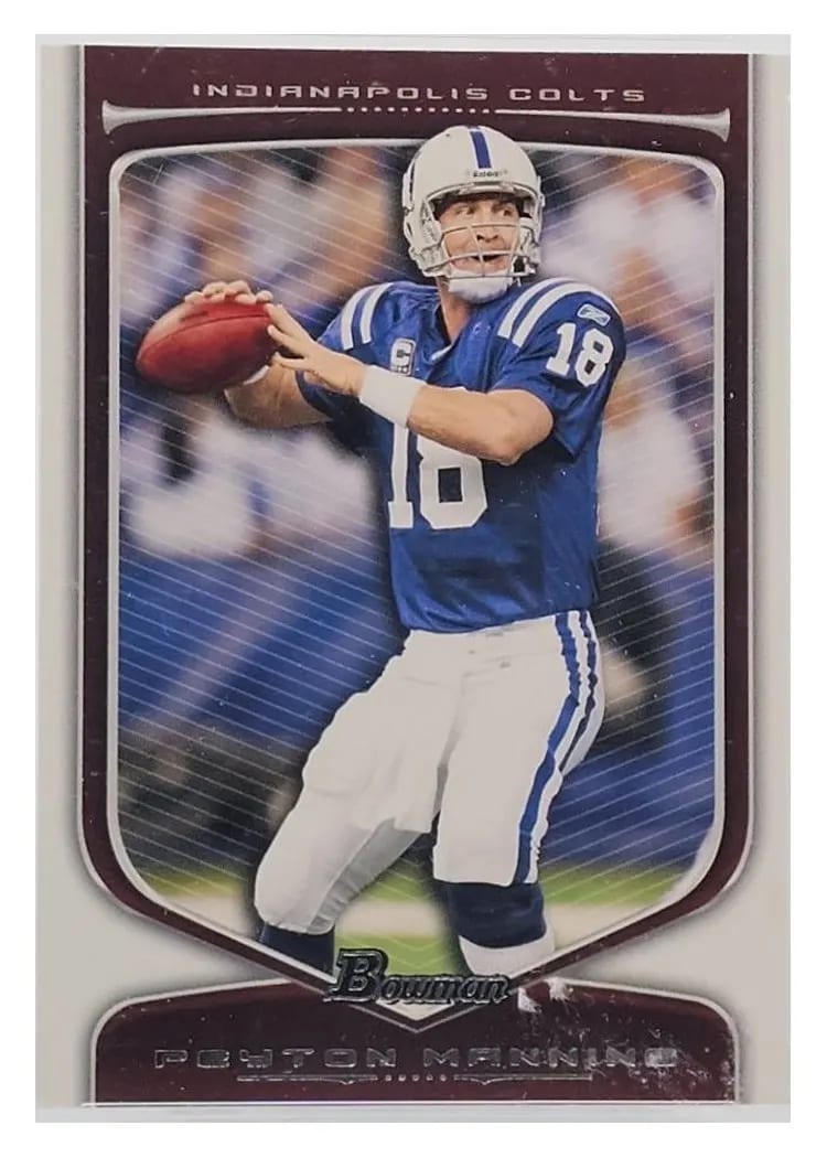 2009 Bowman Draft Peyton Manning #12 card