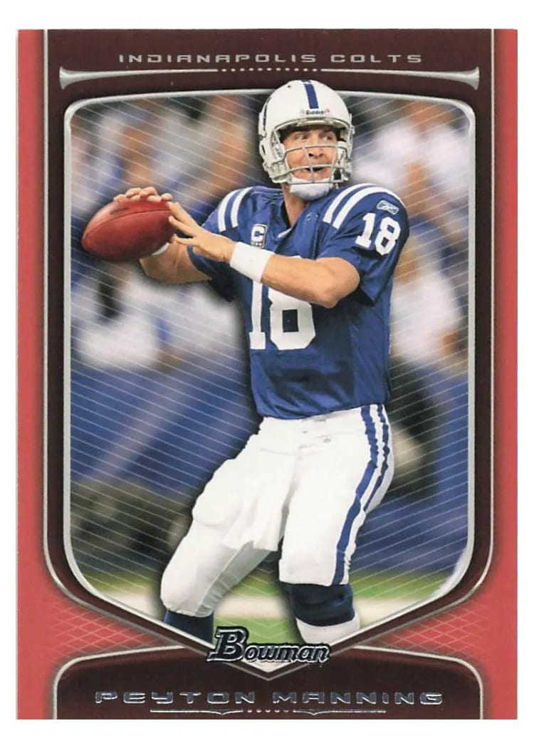 2009 Bowman Draft Peyton Manning #12 card