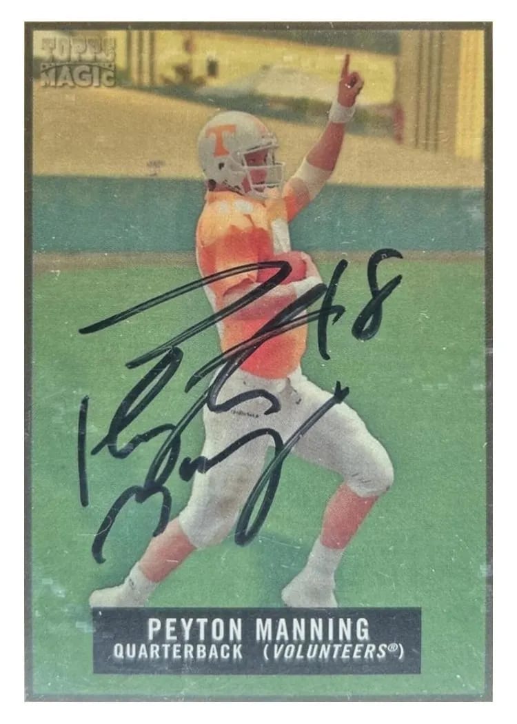2009 Topps Magic Peyton Manning #17 card