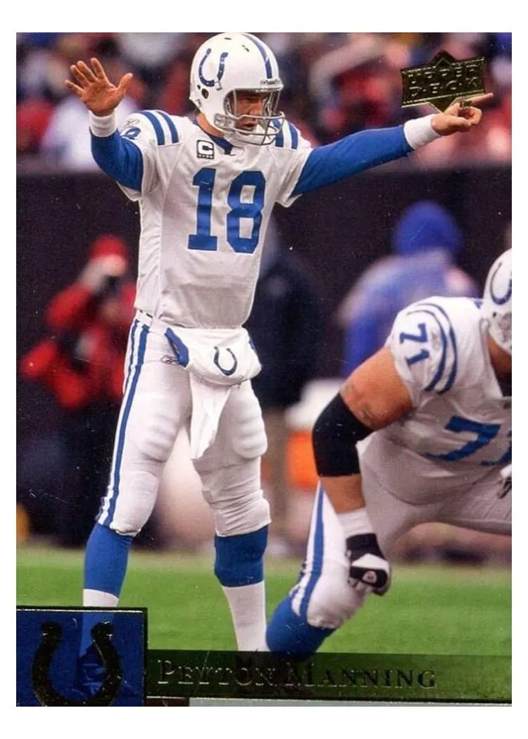 2009 Upper Deck Peyton Manning #85 card