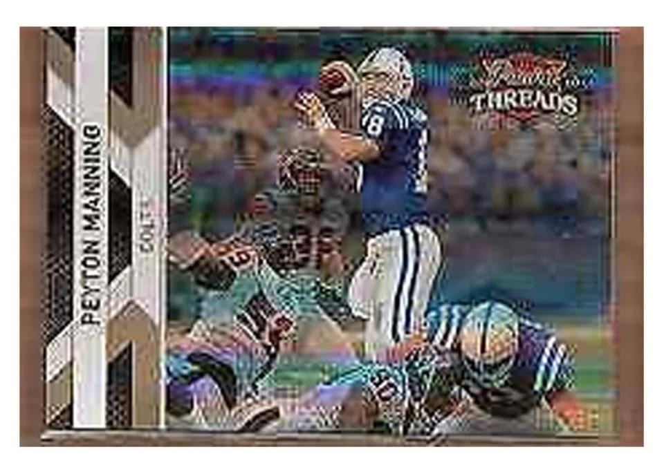 2010 Panini Threads Peyton Manning #62 card