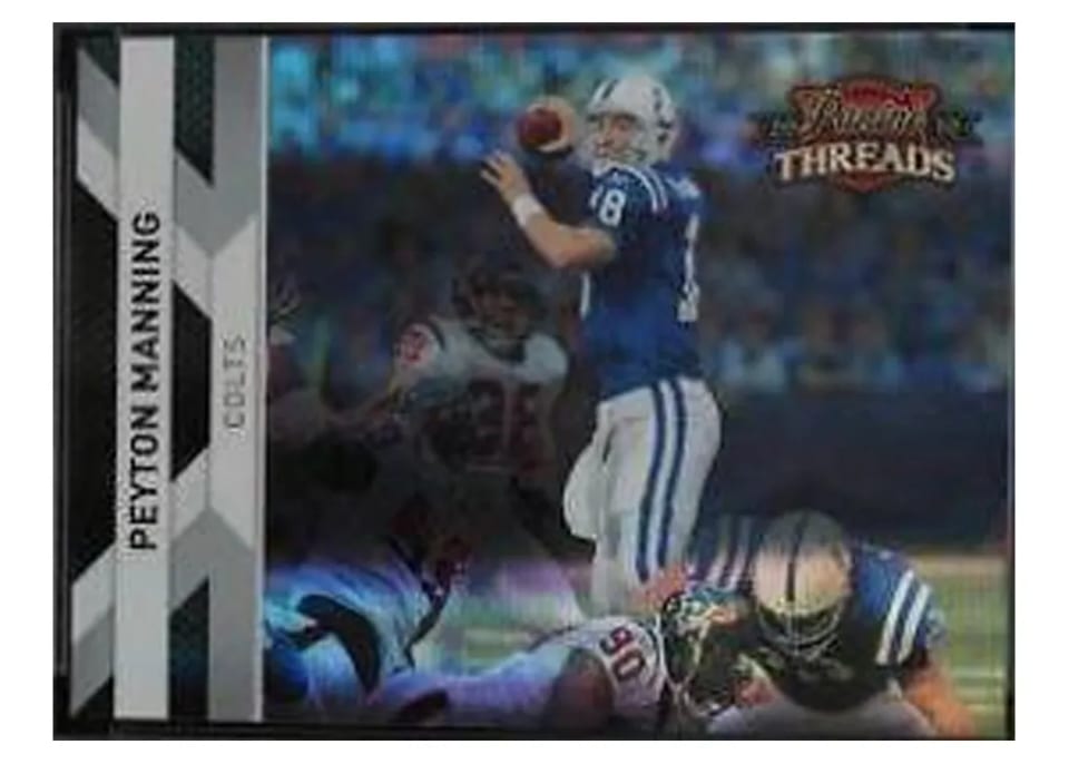 2010 Panini Threads Peyton Manning #62 card