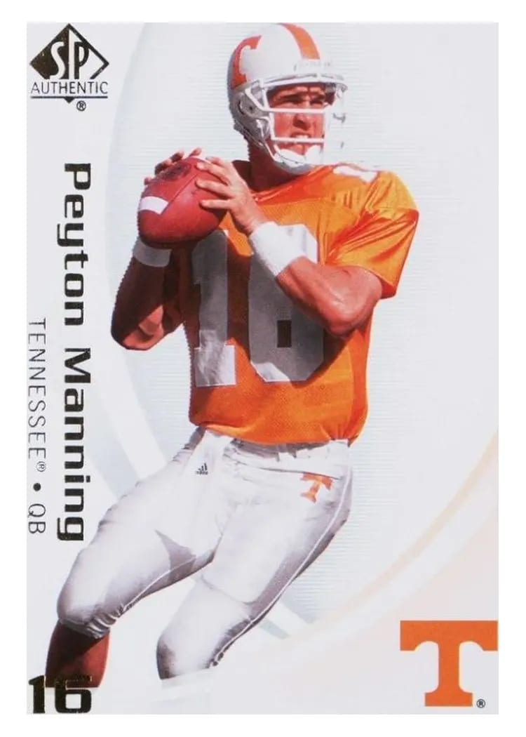 2010 SP Authentic Peyton Manning #73 card