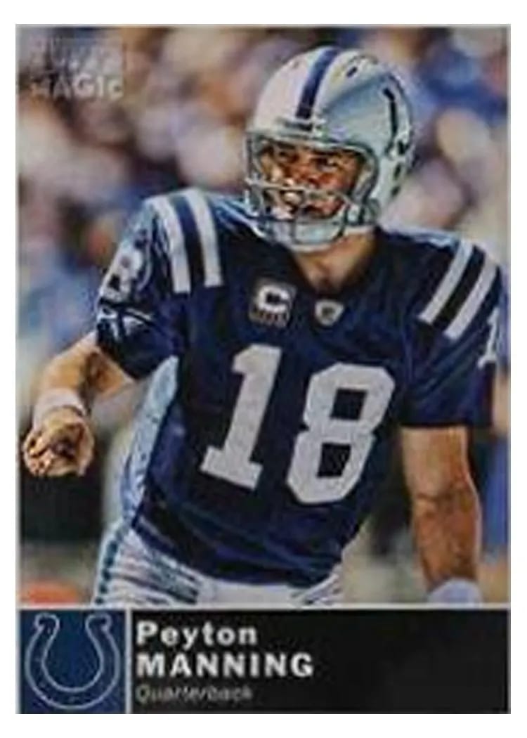 2010 Topps Magic Peyton Manning #71 card