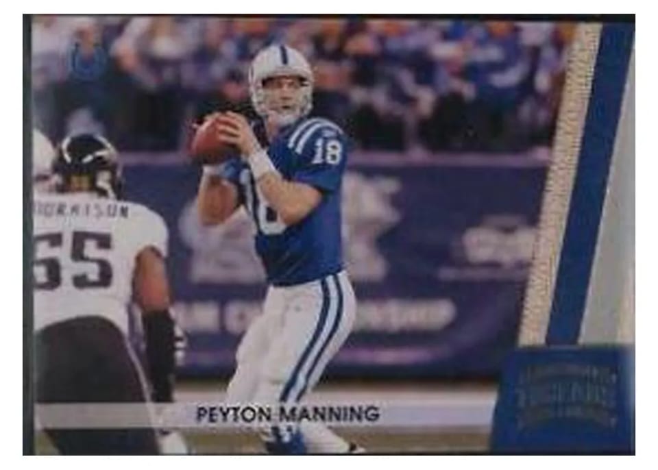2011 Panini Threads Peyton Manning #66 card
