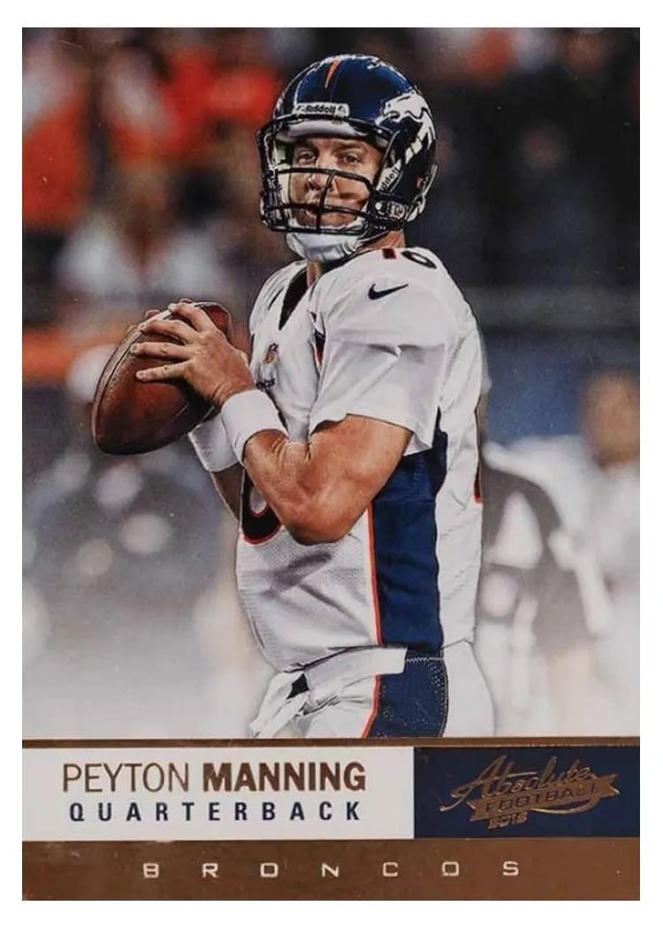 2012 Panini Absolute Peyton Manning #42 card
