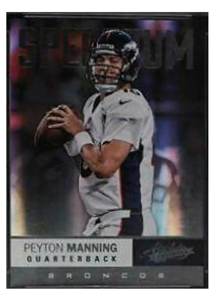 2012 Panini Absolute Peyton Manning #42 card